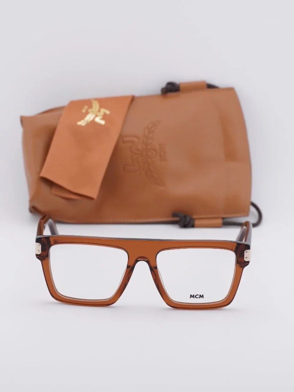 MCM MW5006 045 Square Eyeglasses 53mm - Brown